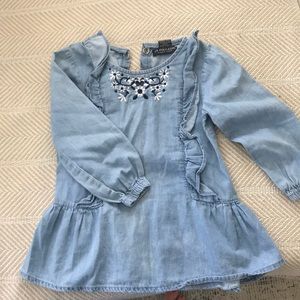 Girls chambray shirt